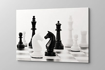 Obraz Čiernobiele šachy zs1135